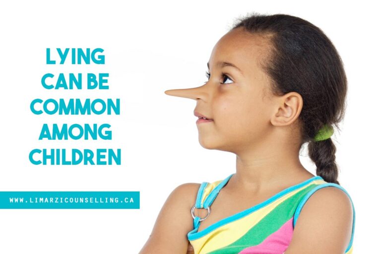 Lying can be common among children